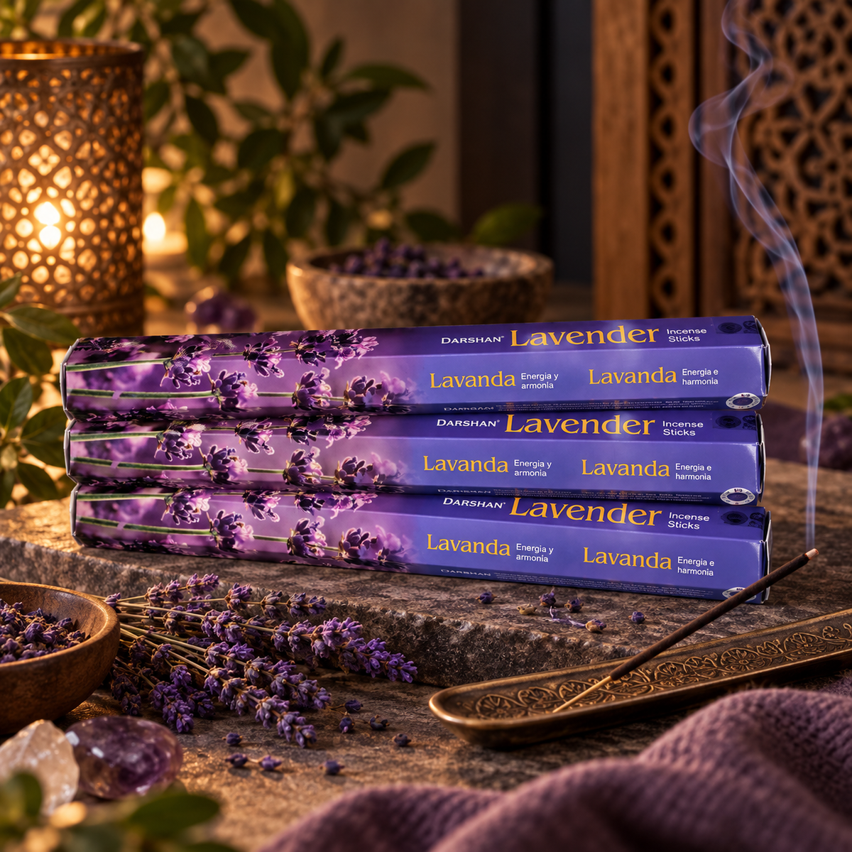 Darshan Lavender – Rökelse
