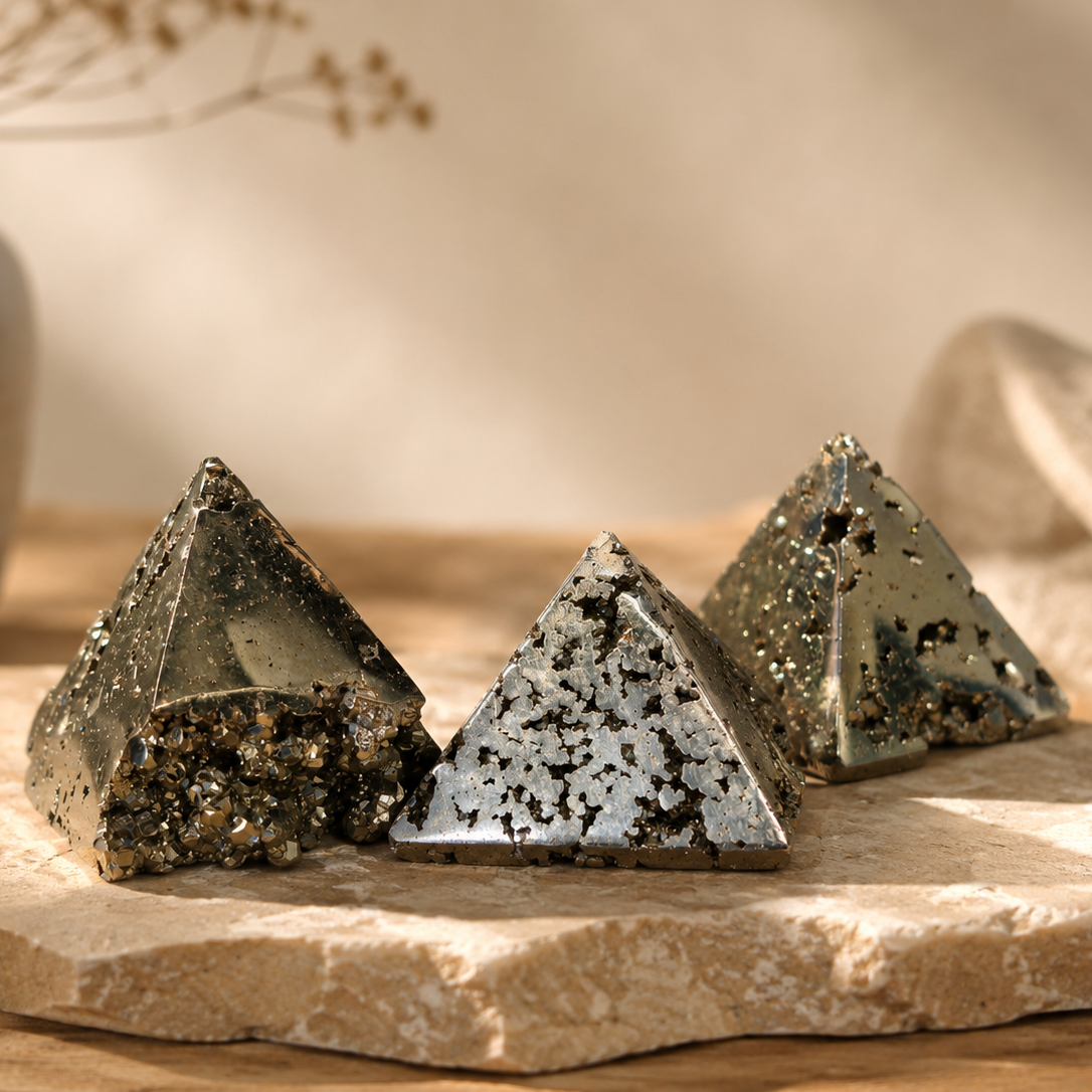 Pyrit pyramid
