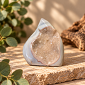 Agat med Druzy