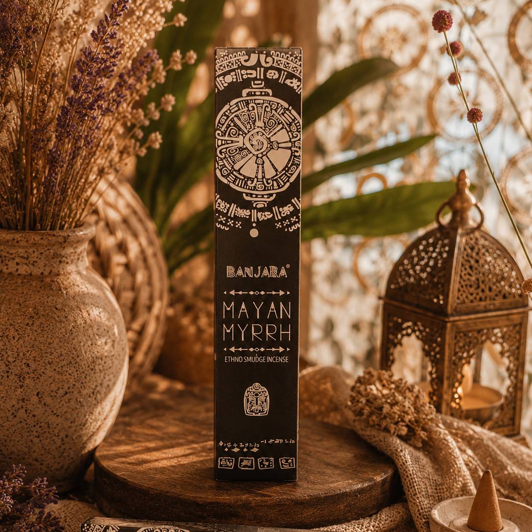 BANJARA Mayan Myrrh – Ethno Smudge Incense